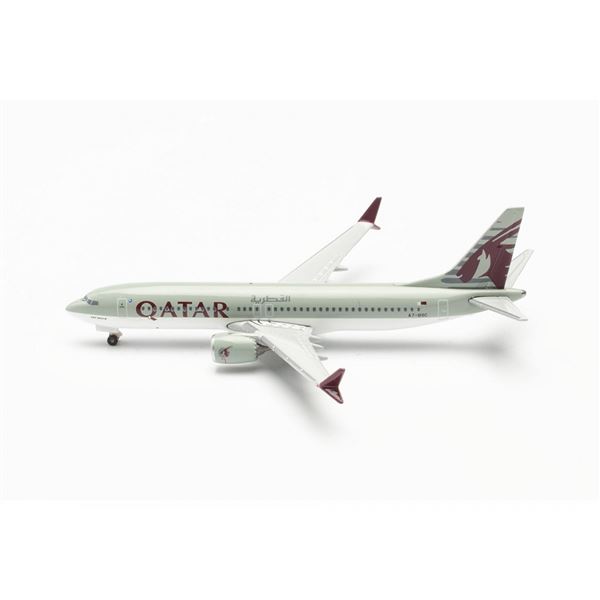Model B737 MAX 8 Qatar Airways "2010s" 1:500