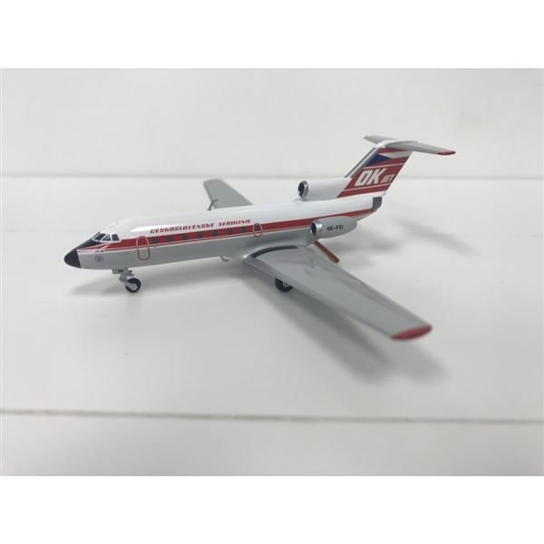 Model Yak-40 ČSA "OK Jet" 1:200