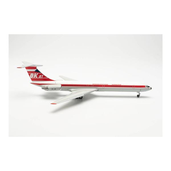 Model Il-62M CSA "OK Jet"  Plzeň 1:200