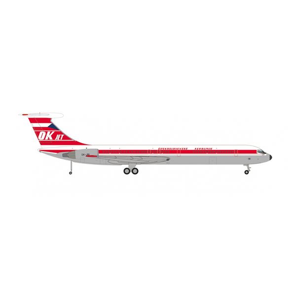 Model Il-62M CSA "OK Jet"  Plzeň 1:200