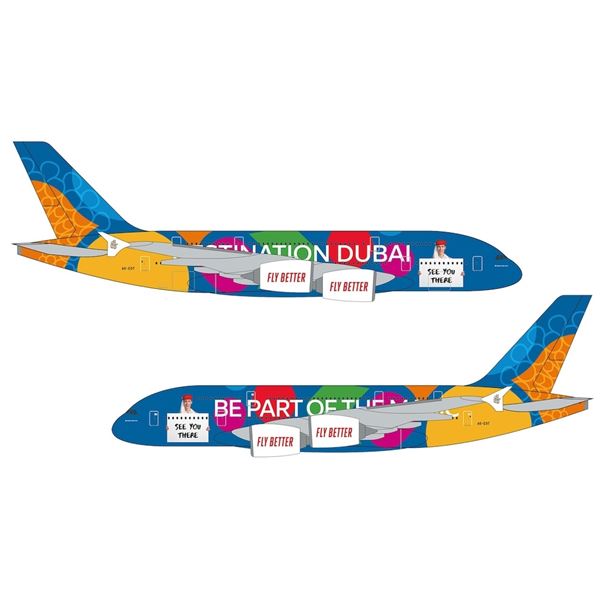 Model A380 Emirates "Dubai Expo" 1:250
