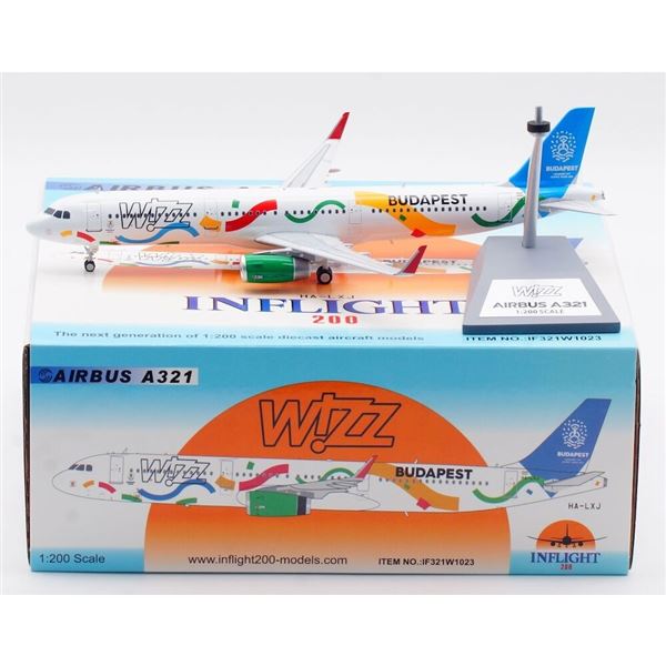 Model A321 Wizz Air "Budapest 2024" 1:500
