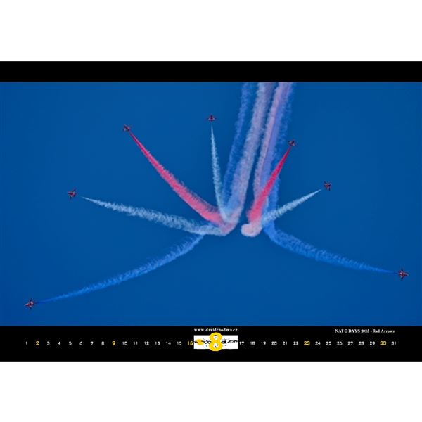 Wall Calendar AIRSHOW 2026