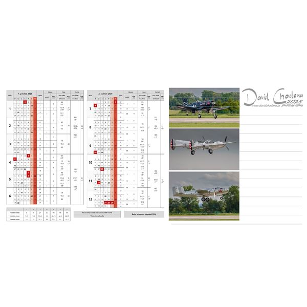 Desk Calendar AIRSHOW 2026