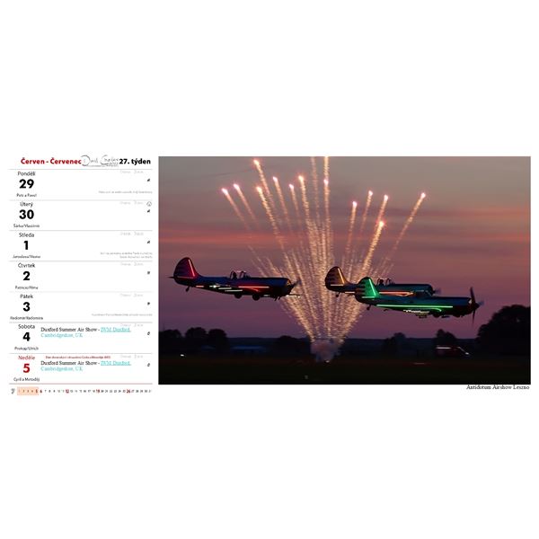 Desk Calendar AIRSHOW 2026