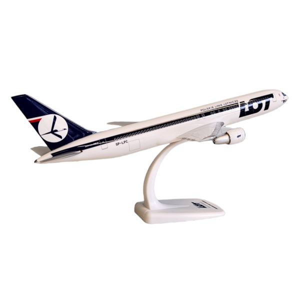 Model B767 LOT Polish Airlines named "Poznaň" 1:200 