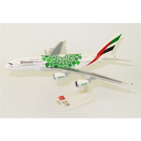 Model A380 Emirates EXPO 2020 Green 1:250 