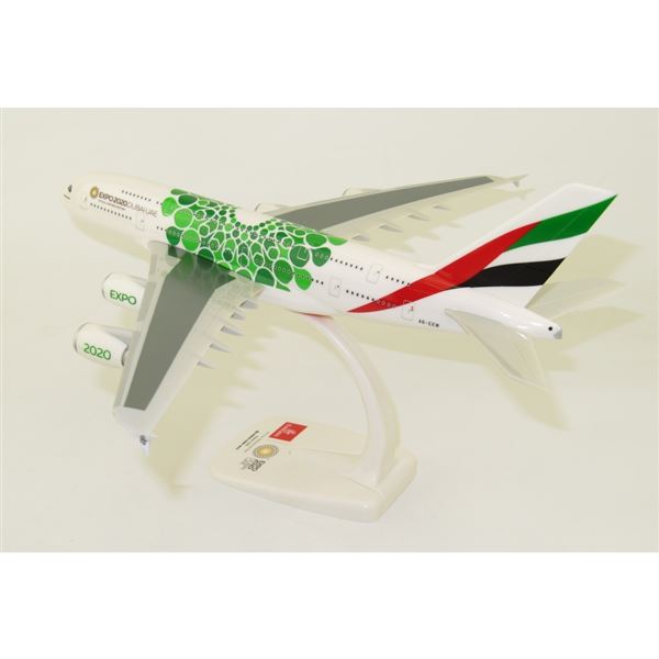 Model A380 Emirates EXPO 2020 Green 1:250 