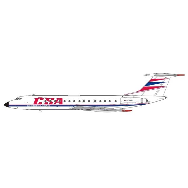 Model Tu-134A CSA Czech Airlines "1990s" 1:400