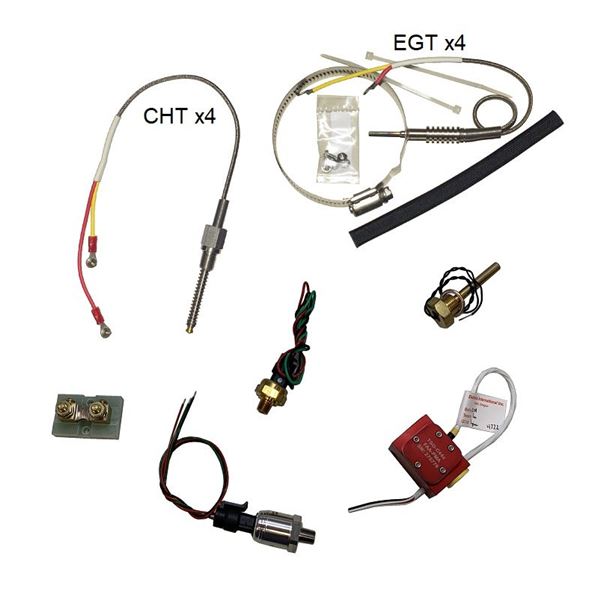 Garmin Sensor Kit G3X Experimental, 4 Cylinder Lyc/Cont