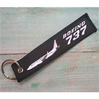 Keyring BOEING 737 plane black Keyring BOEING 737 plane black
