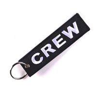 Key Ring “CREW” black