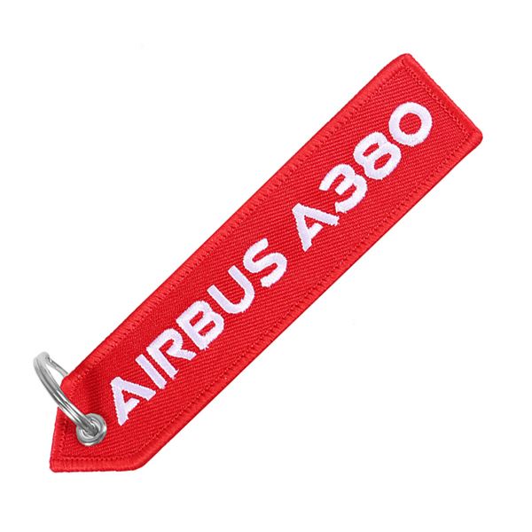 Keyring AIRBUS A380 red