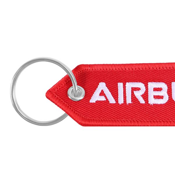 Key Ring AIRBUS A380 red