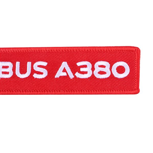 Klíčenka AIRBUS A380 červená