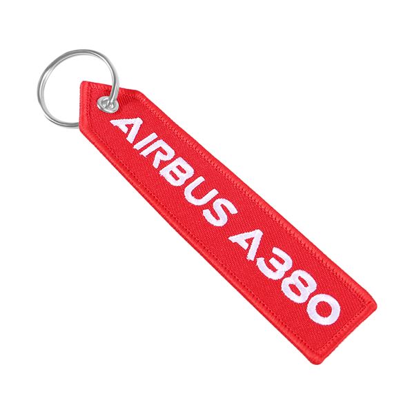 Keyring AIRBUS A380 red