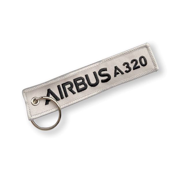 Klíčenka AIRBUS A320 béžová