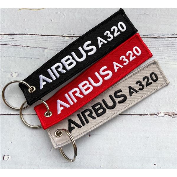 Key Ring AIRBUS A320 beige