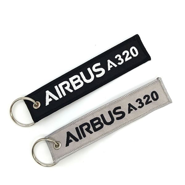 Keyring AIRBUS A320 beige