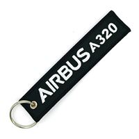 Keyring AIRBUS A320 black Keyring AIRBUS A320 black