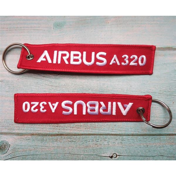 Klíčenka AIRBUS červená