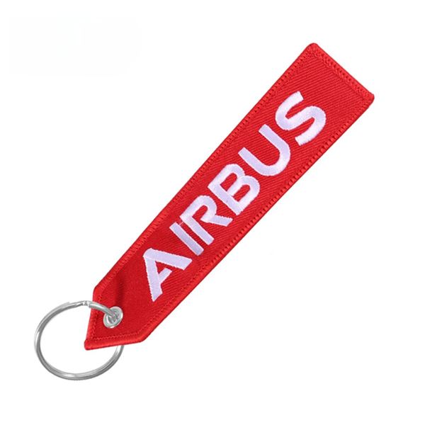 Klíčenka AIRBUS červená