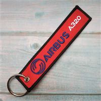 Keyring AIRBUS A320 / Remove Before Flight red
