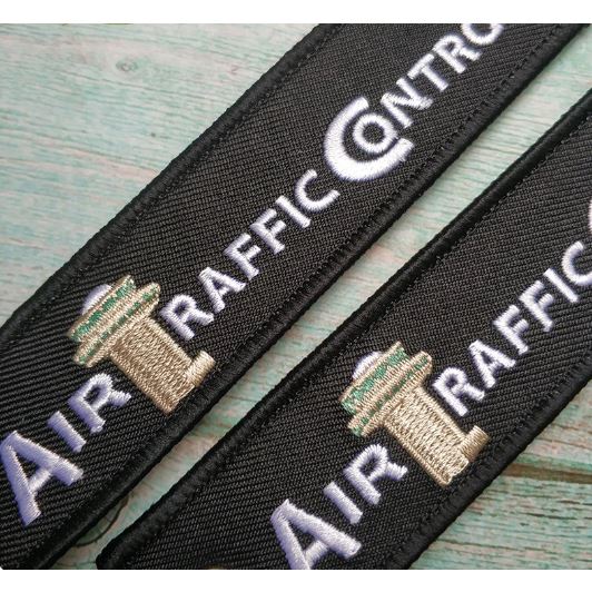 Key Ring “AIR TRAFFIC CONTROL” black