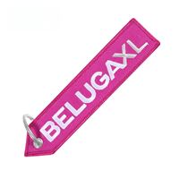 Klíčenka BelugaXL růžová