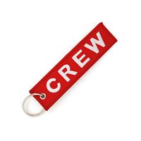 Keyring CREW red