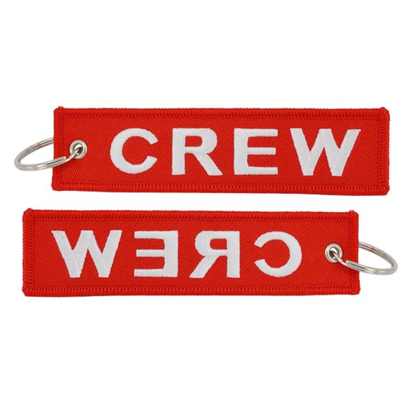 Keyring CREW red