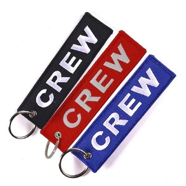 Keyring CREW red