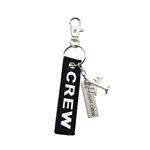 Keyring CREW small black