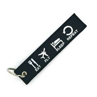 Keyring EAT FLY SLEEP REPEAT Keyring EAT FLY SLEEP REPEAT