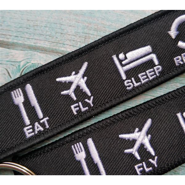 Keyring EAT FLY SLEEP REPEAT