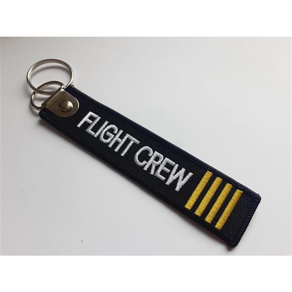 Klíčenka FLIGHT CREW se 4 pruhy