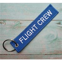 Key Ring “FLIGHT CREW” blue