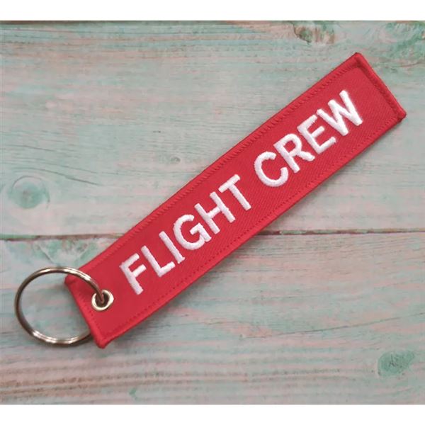 Keyring FLIGHT CREW red