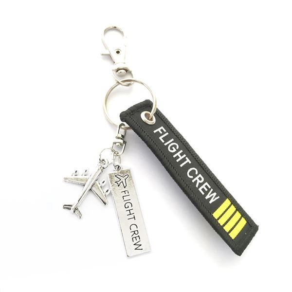 Key Ring FLIGHT CREW 4 Bar small