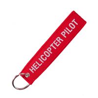 Keyring HELICOPTER PILOT red Keyring HELICOPTER PILOT red