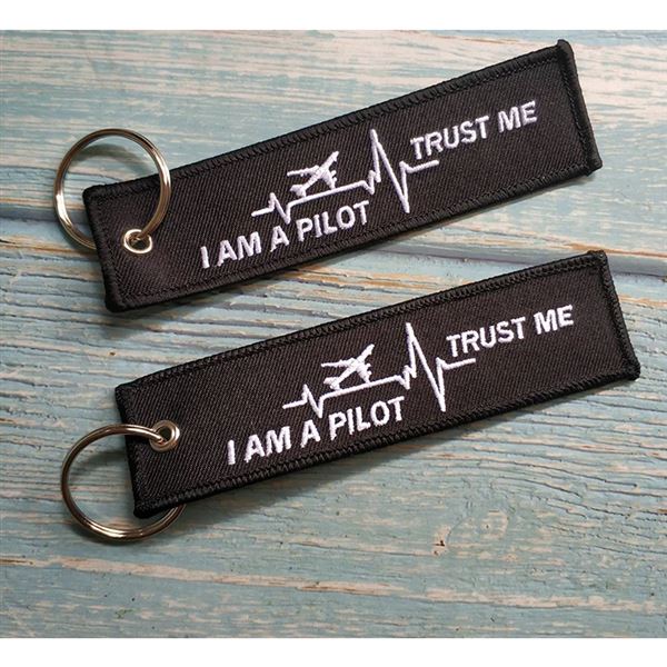 Klíčenka I AM A PILOT - TRUST ME
