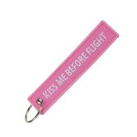 Keyring KISS ME BEFORE FLIGHT pink Keyring KISS ME BEFORE FLIGHT pink