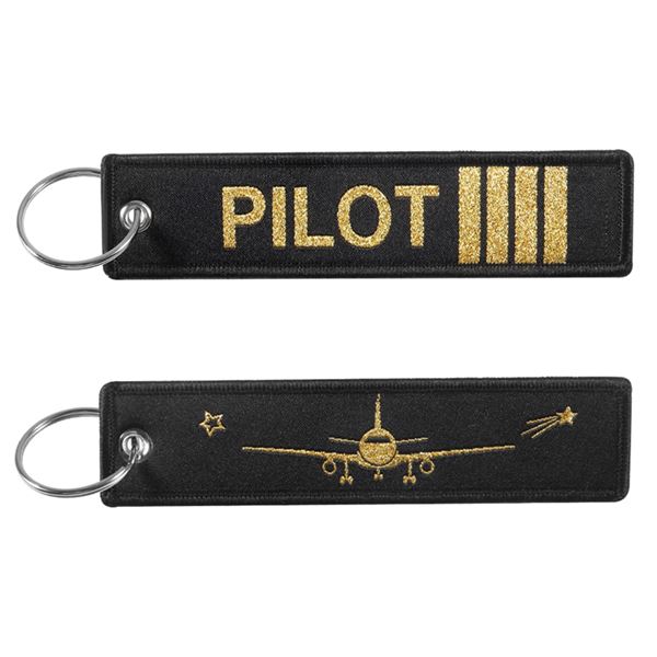 Klíčenka PILOT zlatá
