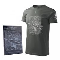 ANTONIO T-Shirt L-159 ALCA grey, XXL