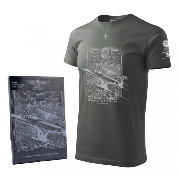 ANTONIO T-Shirt L-159 ALCA grey, XXL