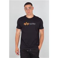Alpha Industries T-shirt Label black, L Alpha Industries T-shirt Label black, L