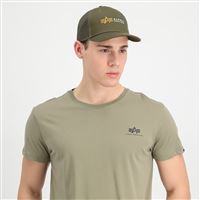 Alpha Industries Label Trucker Cap dark olive Alpha Industries Label Trucker Cap dark olive
