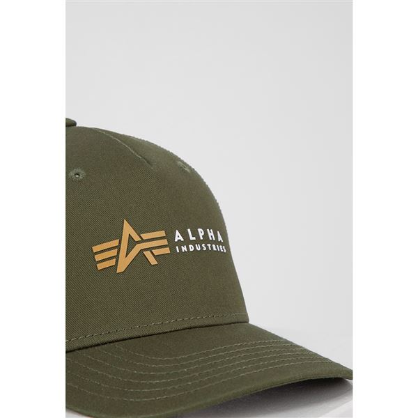 Alpha Industries Label Trucker Cap dark olive