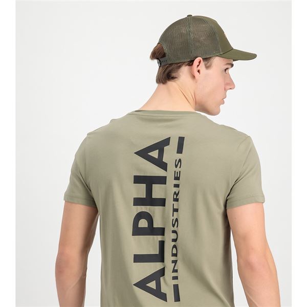 Alpha Industries Label Trucker Cap dark olive