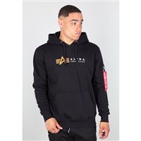 Alpha Industries Alpha Label Hoody black, XXL